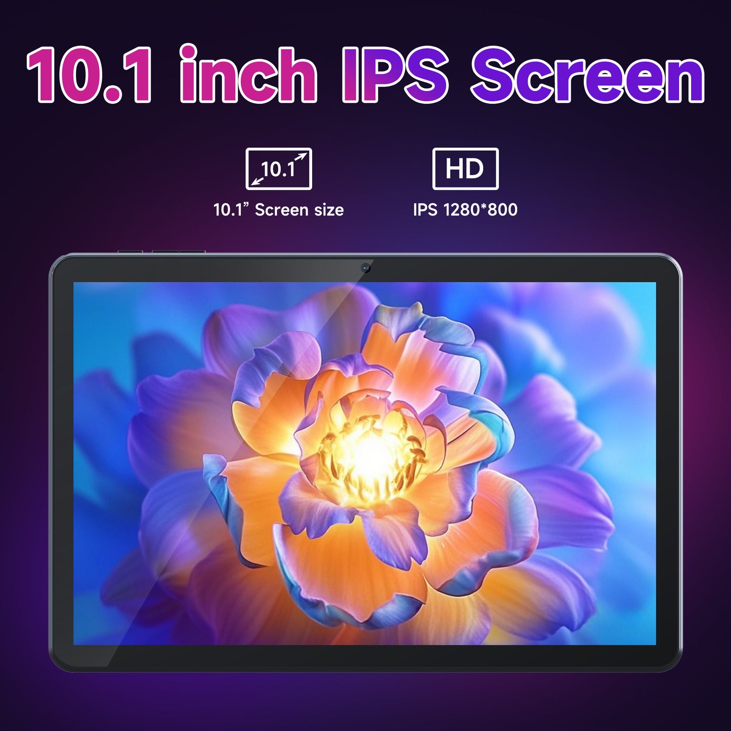Tableta Android 10.1 inch, 20GB RAM, 128GB ROM, WiFi, Procesor 8 Nuclee, cu Tastatura, Mouse, Stilou, Carcasa de protectie