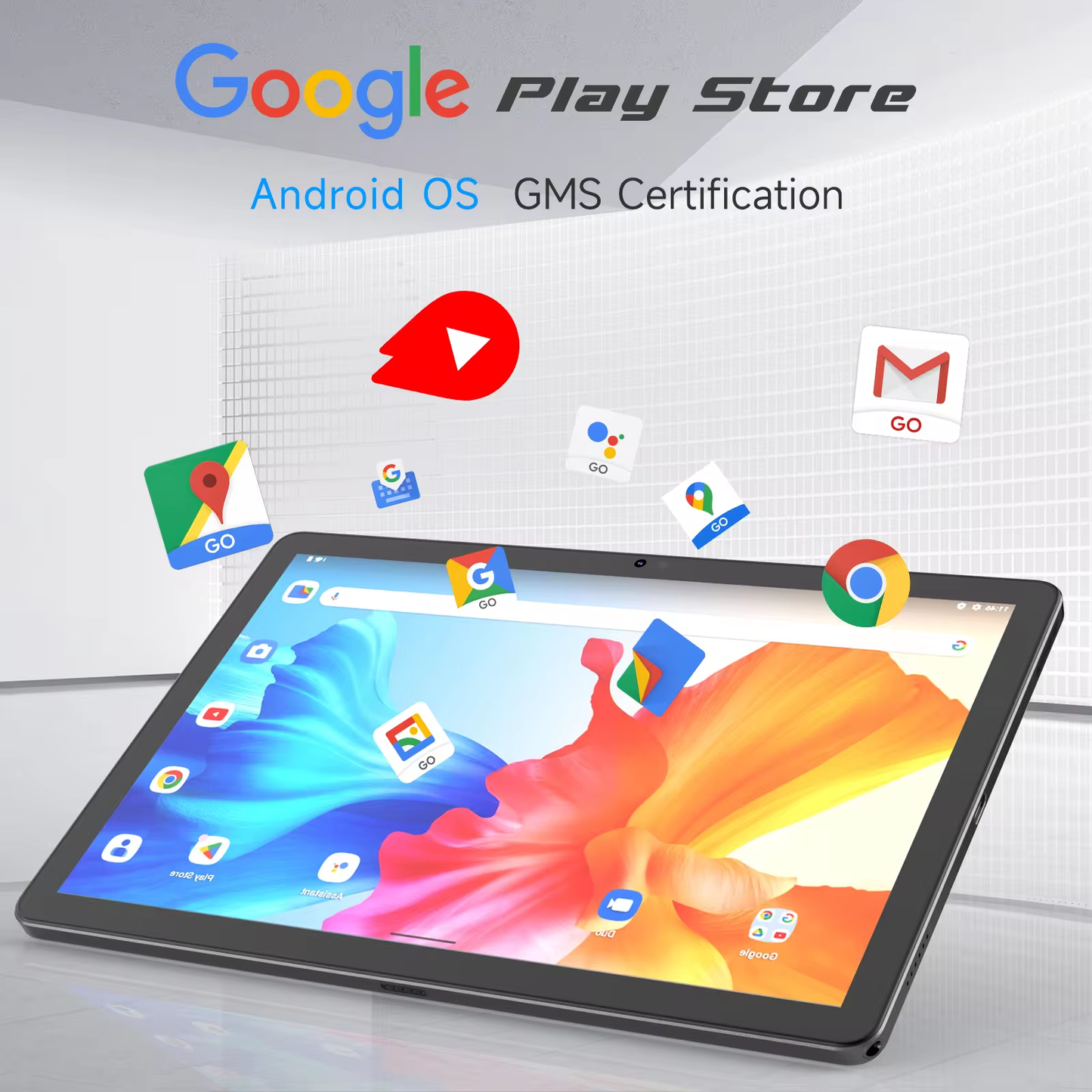 Tableta Android 10.1 inch, 12GB RAM, 128GB ROM,Procesor 8 Nuclee, Slot SIM Card, Husa, Tastatura cu carcasa, Stilou