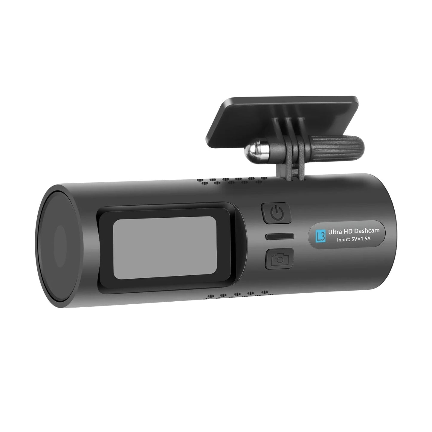 Camera auto de bord 4K, Rezolutie 3840 x 2160 Ultra HD, Conectivitate Wi-Fi, + Camera Spate HD