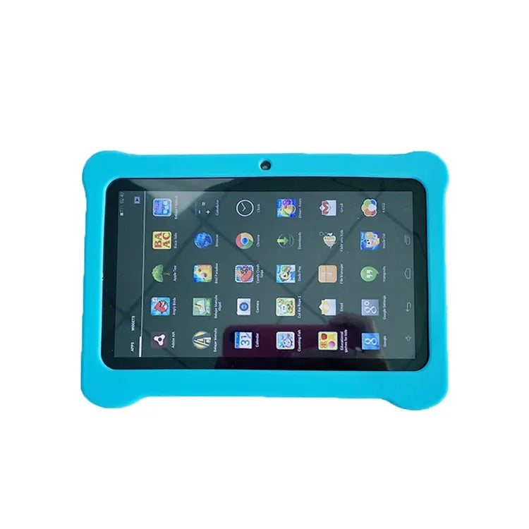 Tableta pentru copii de 7 inch Android WiFi cu Protectie anti shock, Camera dubla, jocuri, desene, aplicatii, Educativ, model Ursulet