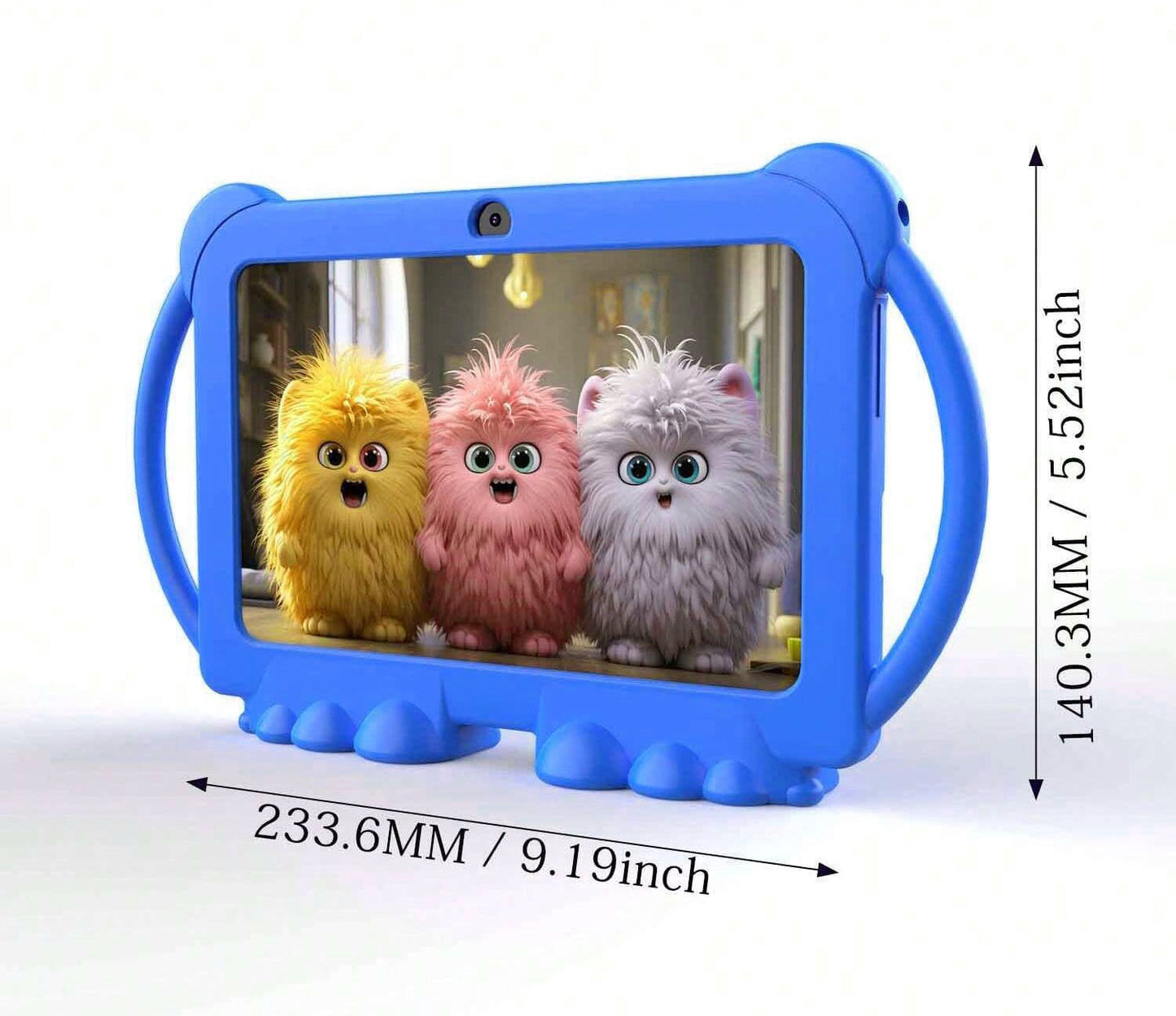 Tableta pentru copii Android WiFi de 7 inch, 4GB RAM, 32GB ROM, cu Husa de Protectie anti shock