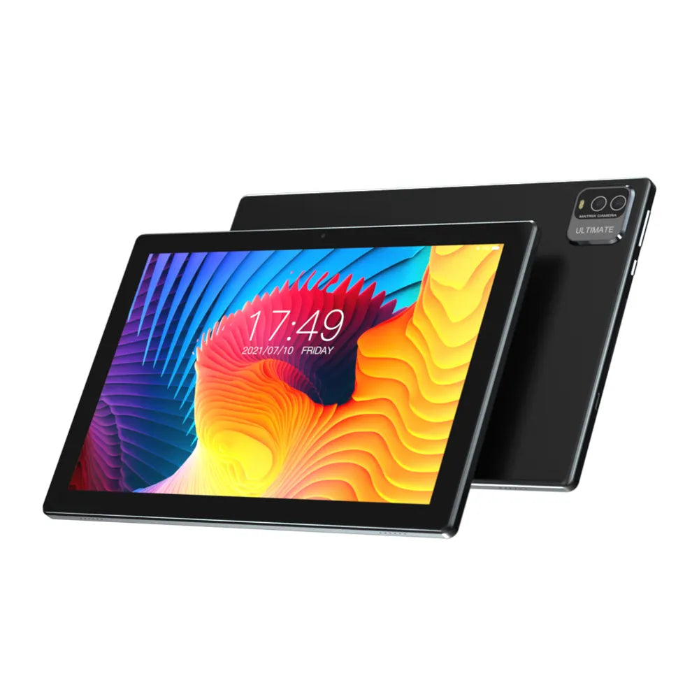 Tableta Android 10.1 inch, 18GB RAM, 128GB ROM, WiFi, cu Tastatura, Mouse, Carcasa de Protectie și Stilou