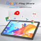 Tableta Android 10.1 inch, 12GB RAM, 128GB ROM,Procesor 8 Nuclee, Slot SIM Card, Husa, Tastatura cu carcasa, Stilou