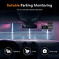 Camera auto de bord 4K, Rezolutie 3840 x 2160 Ultra HD, Conectivitate Wi-Fi, + Camera Spate HD