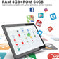 10 inch Android tablet, 10-core processor, 7500mAh battery, 64GB ROM+4GB RAM, WiFi, Bluetooth, Double camera