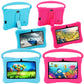 Tablet infantil Android WiFi de 7 pulgadas con protección antigolpes, cámara dual, juegos, dibujos, aplicaciones, educativa, modelo con asa