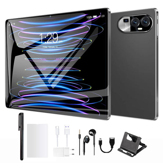 Tableta 10 inch, Android 12, 6GB RAM+128GB ROM, procesor 8-core, slot SIM, slot SD CARD, WiFi, Bluetooth, Camera dubla, Baterie de 6000mAh