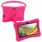 Tablet infantil Android WiFi de 7 pulgadas con protección antigolpes, cámara dual, juegos, dibujos, aplicaciones, educativa, modelo con asa