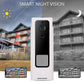Smart Wireless Video Doorbell, HD Night Vision, Motion Detection, Two-way Audio, Built-in Speaker and Microphone, Mobile App and iCloud