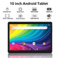 Tableta 10 inch, Android 12, 64GB ROM+4GB RAM, Husa, Tastatura, Mouse, Stilou, WiFi, Bluetooth, Camera dubla, Baterie de 6000mAh