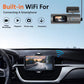Camera auto de bord 4K, Rezolutie 3840 x 2160 Ultra HD, Conectivitate Wi-Fi, + Camera Spate HD
