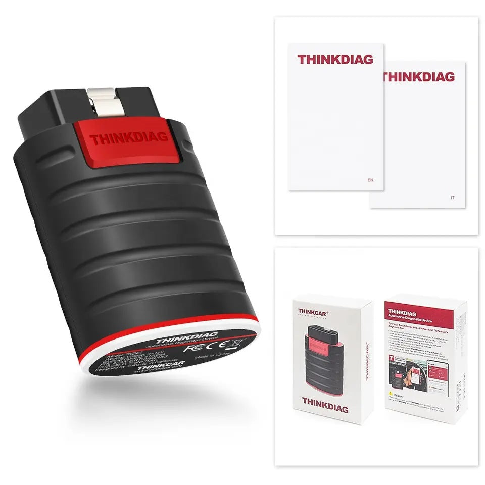 Diagnoza Profesionala, Tester Auto, ThinkDiag, Sistem Complet, 1 An Licenta Gratis