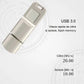 USB Memory Stick, Secured with Fingerprint 64 GB, Reliable Storage, Fast Transfer, Advanced Data Protection