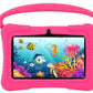 Tablet infantil Android WiFi de 7 pulgadas con protección antigolpes, cámara dual, juegos, dibujos, aplicaciones, educativa, modelo con asa