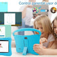 Tablet infantil Android WiFi de 7 pulgadas con protección antigolpes, cámara dual, juegos, dibujos, aplicaciones, educativa, modelo con asa