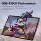 Tableta 10 inch, Android 12, 6GB RAM+128GB ROM, procesor 8-core, slot SIM, slot SD CARD, WiFi, Bluetooth, Camera dubla, Baterie de 6000mAh