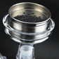 Portable hookah, with multicolor LED lights 32x9.5 cm, Innovative transparent design with blue elements, Dense and pleasant smoke