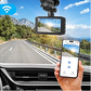 Camera Auto DVR 4K/2K/1080p si Camera Spate 1080p cu Conectivitate Wi-Fi, G-Senzor, Mod Parcare, Inregistrare in Bucla