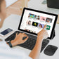 Tableta Android 10.1 inch, 18GB RAM, 128GB ROM, WiFi, cu Tastatura, Mouse, Carcasa de Protectie și Stilou