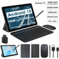 Tableta Android 10.1 inch, 18GB RAM, 128GB ROM, WiFi, cu Tastatura, Mouse, Carcasa de Protectie și Stilou