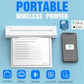 Mini imprimanta termica, portabila, fara fir, A4, A5, Bluetooth, USB, Aplicatie SmartPhone