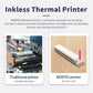 Mini imprimanta termica, portabila, fara fir, A4, A5, Bluetooth, USB, Aplicatie SmartPhone